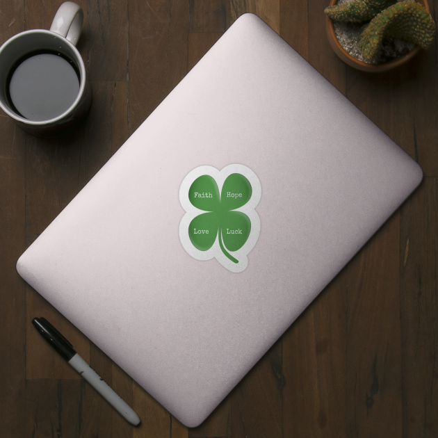 Irish Four Leaf Clover by bargains730